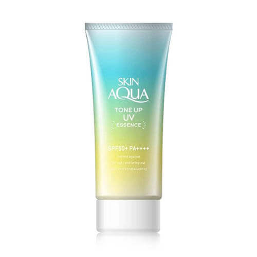 HADA LABO SKIN AQUA Солнцезащитный крем SKIN AQUA Tone Up UV SPF50+MINT GREEN 80 гр