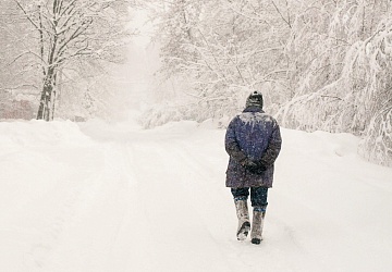 Польза зимних прогулок
