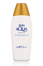 Увлажняющий санскрин Rohto Skin Aqua UV Super Moisture Gel SPF50+ PA++++ 